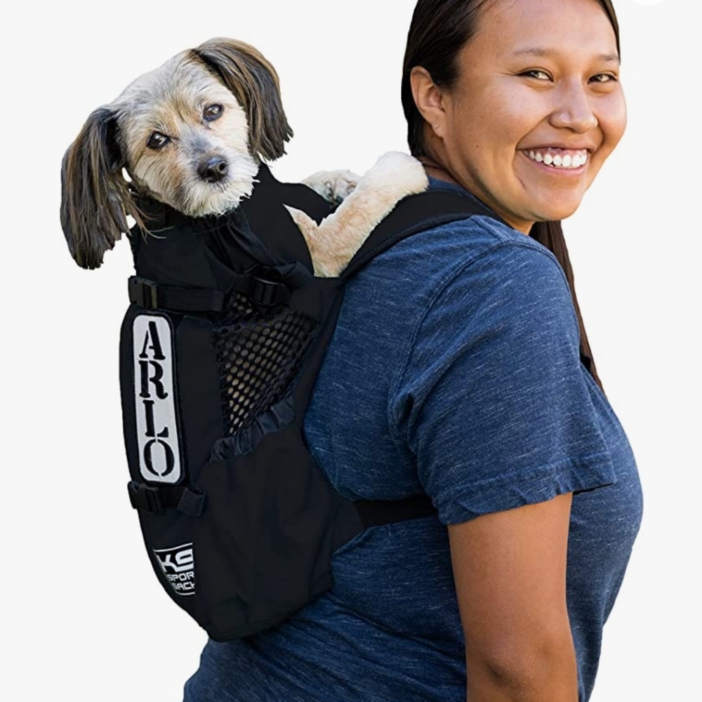 K9 Sport Sack Large Black Backpack Dog Carrier